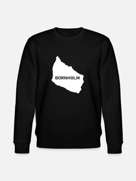 Bornholm i Bornholm - Stanley/Stella økologisk unisex-sweatshirt CHANGER  - sort