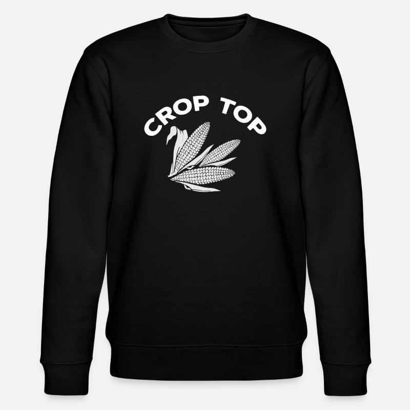 crop top - Stanley/Stella Unisex Bio-Sweatshirt CHANGER - Schwarz