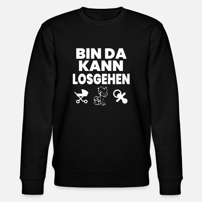 Kind - Stanley/Stella Unisex Bio-Sweatshirt CHANGER  - Schwarz