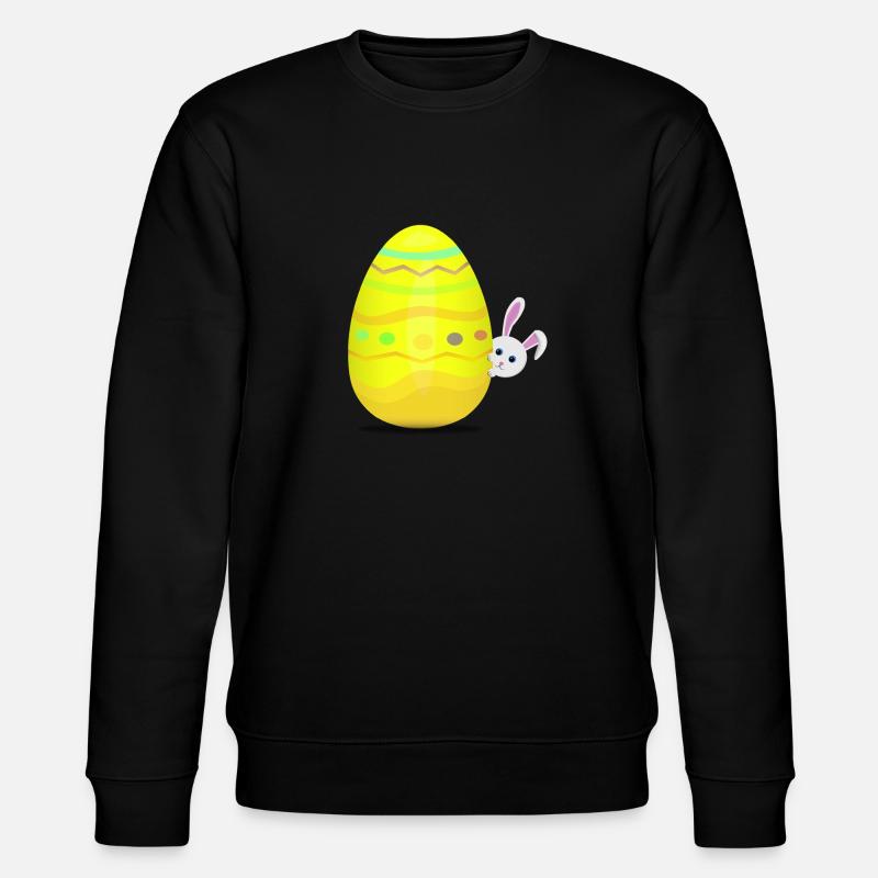 Osterferien - Stanley/Stella Unisex Bio-Sweatshirt CHANGER  - Schwarz