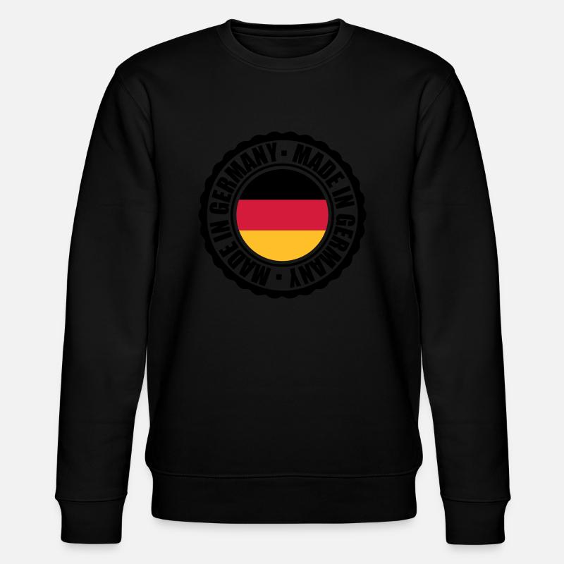 Made in Germany - Stanley/Stella Unisex Bio-Sweatshirt CHANGER  - Schwarz