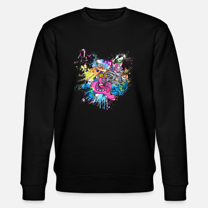 Graffitti - Sweat bio CHANGER Stanley/Stella Unisexe - noir