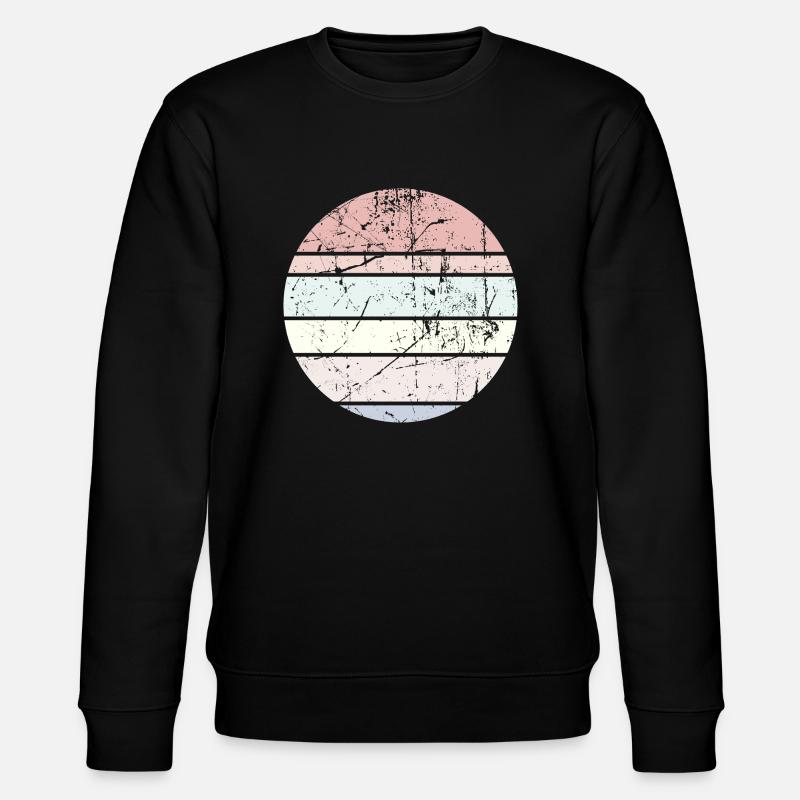 Contexte Pastel Circle - Sweat bio CHANGER Stanley/Stella Unisexe - noir