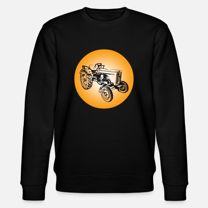 Traktor - Stanley/Stella Unisex Bio-Sweatshirt CHANGER  - Schwarz