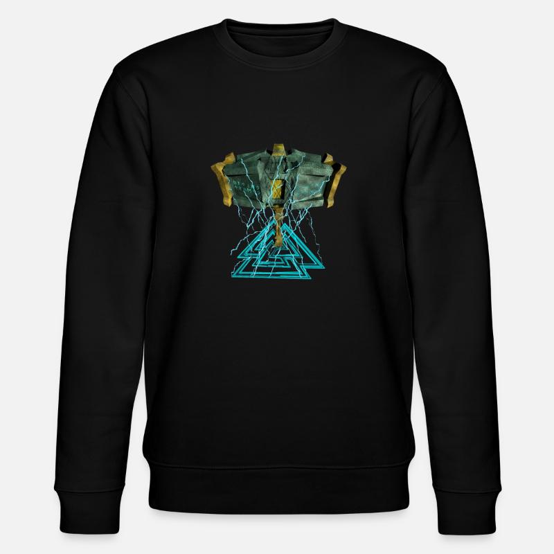 LAST THUNDER - Stanley/Stella CHANGER Unisex Organic Sweatshirt - black