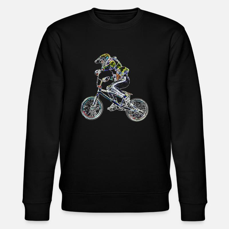 BMX - Stanley/Stella Unisex Bio-Sweatshirt CHANGER  - Schwarz