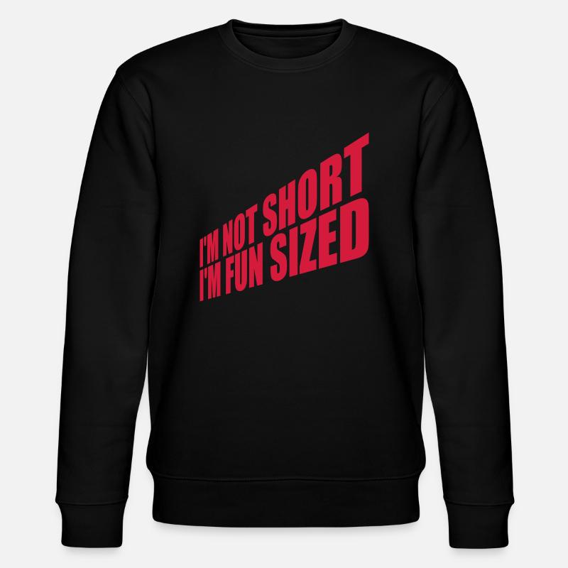 Pas court taille amusante - Sweat bio CHANGER Stanley/Stella Unisexe - noir