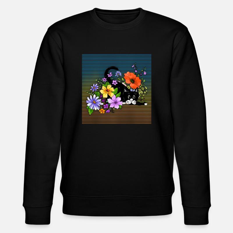 Chat - Sweat bio CHANGER Stanley/Stella Unisexe - noir