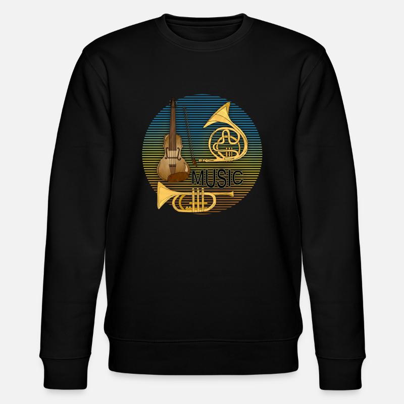 Instruments de musique - Sweat bio CHANGER Stanley/Stella Unisexe - noir