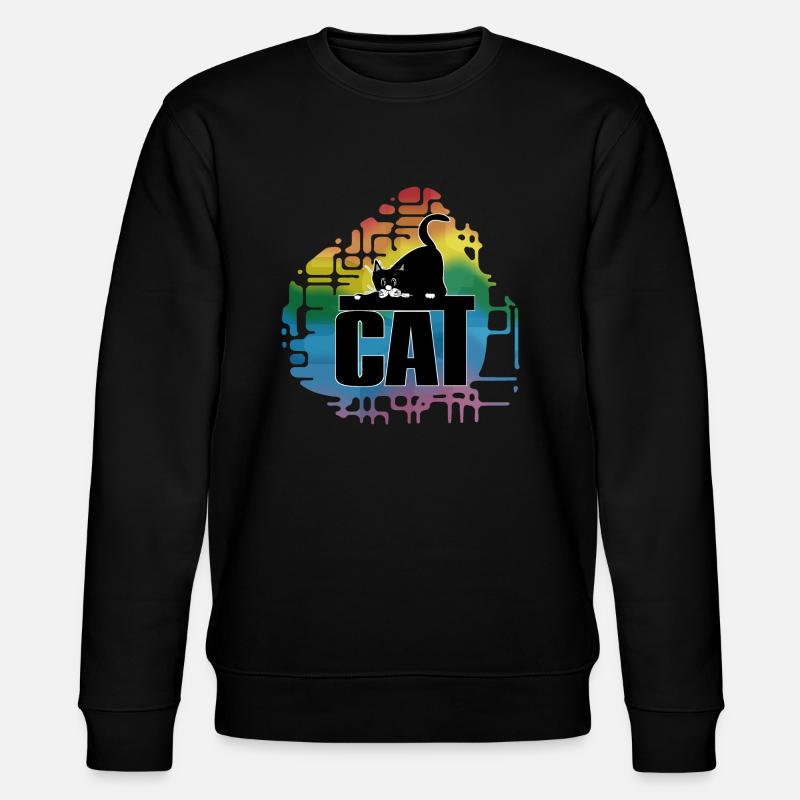 Chat - Sweat bio CHANGER Stanley/Stella Unisexe - noir