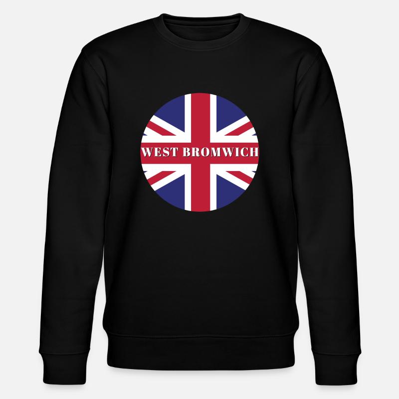 West-Bromwich - Stanley/Stella Unisex Bio-Sweatshirt CHANGER  - Schwarz
