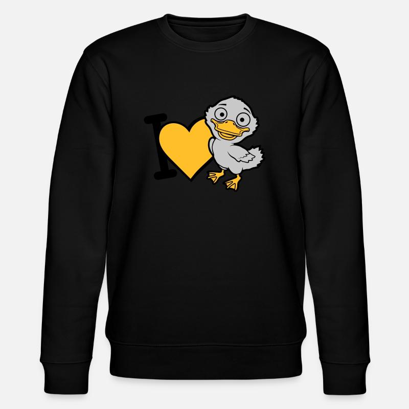J’adore ducklings Comic - Sweat bio CHANGER Stanley/Stella Unisexe - noir