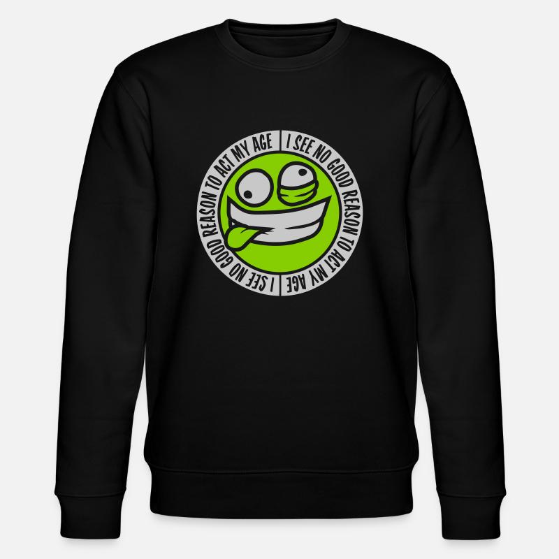 pour agir à mon âge - Sweat bio CHANGER Stanley/Stella Unisexe - noir