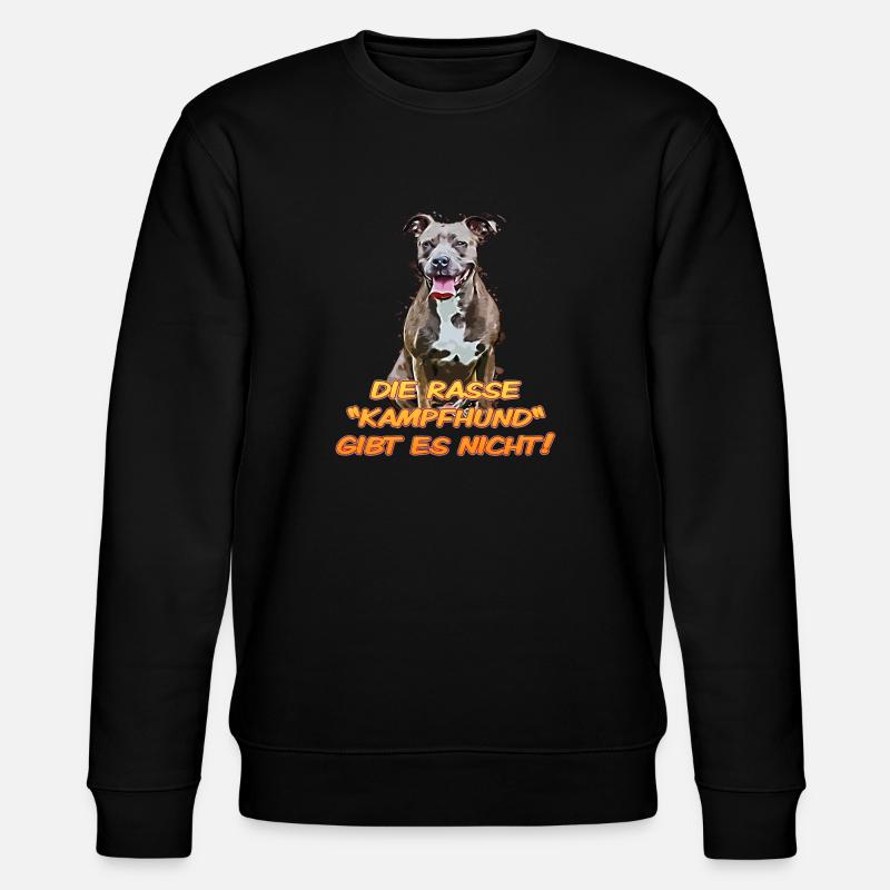 Spruch 07 - Stanley/Stella Unisex Bio-Sweatshirt CHANGER  - Schwarz