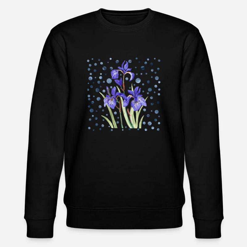 Fleur - Sweat bio CHANGER Stanley/Stella Unisexe - noir