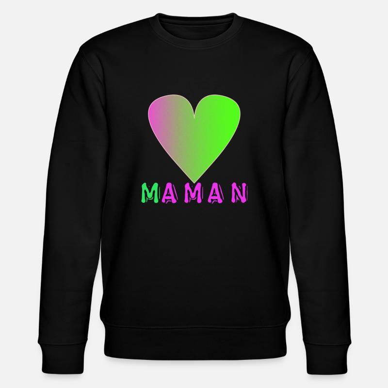 Maman - Sweat bio CHANGER Stanley/Stella Unisexe - noir