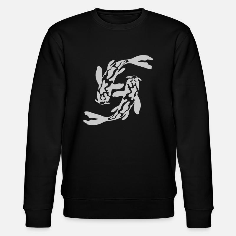 Conception 2 Koi Fish - Sweat bio CHANGER Stanley/Stella Unisexe - noir