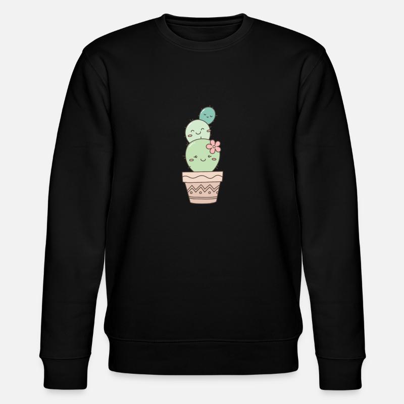 Gebrüder. - Stanley/Stella Unisex Bio-Sweatshirt CHANGER  - Schwarz