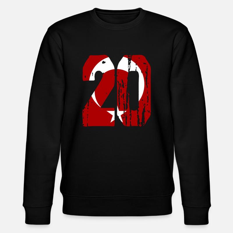 Denizli 20 used - Stanley/Stella Unisex Bio-Sweatshirt CHANGER  - Schwarz