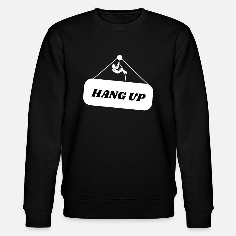 Hang Up - Stanley/Stella Unisex Bio-Sweatshirt CHANGER - Schwarz