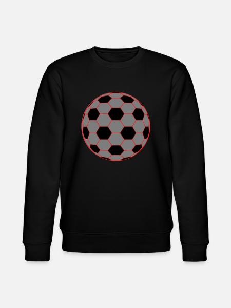 Fußsball - Stanley/Stella Unisex Bio-Sweatshirt CHANGER - Schwarz