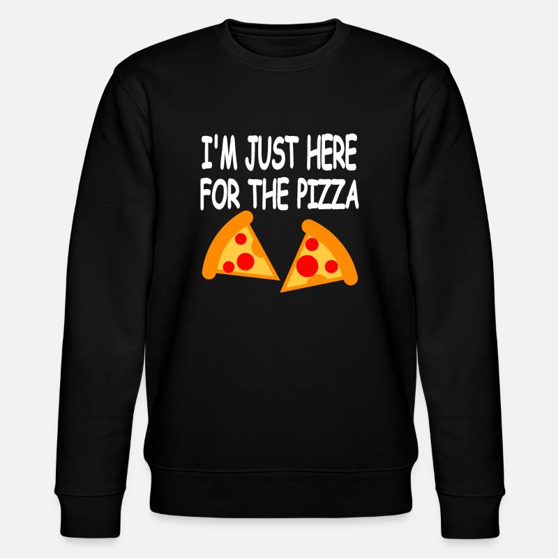 Pizza - Sweat bio CHANGER Stanley/Stella Unisexe - noir