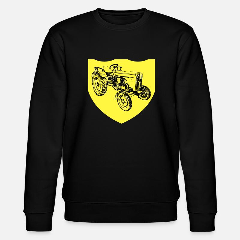 Traktor - Stanley/Stella Unisex Bio-Sweatshirt CHANGER  - Schwarz