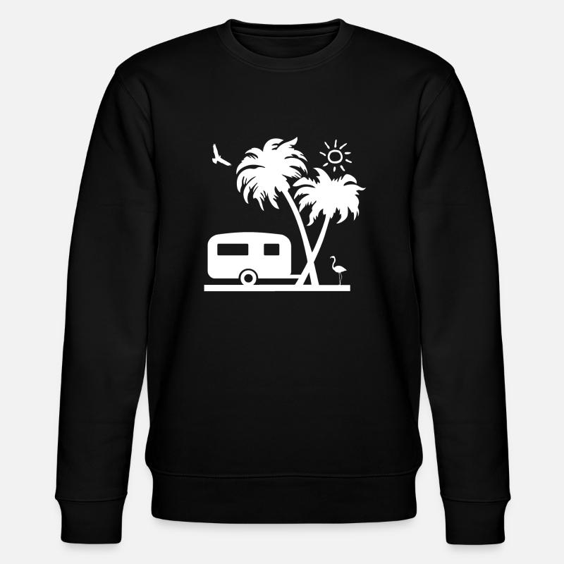 Camping - Stanley/Stella Unisex Bio-Sweatshirt CHANGER  - Schwarz