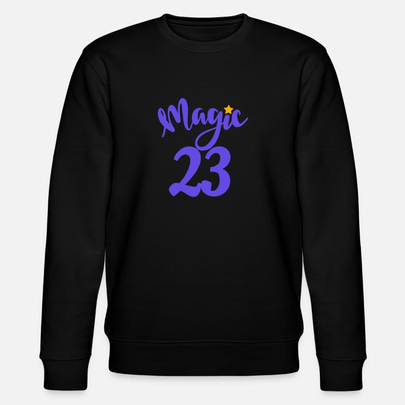 23 magic violet - Sweat bio CHANGER Stanley/Stella Unisexe - noir