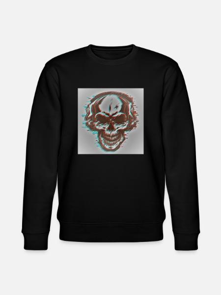 Skull - Stanley/Stella CHANGER Unisex Organic Sweatshirt - black