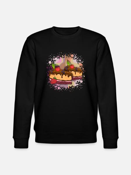 Cake - Stanley/Stella CHANGER Unisex Organic Sweatshirt - black