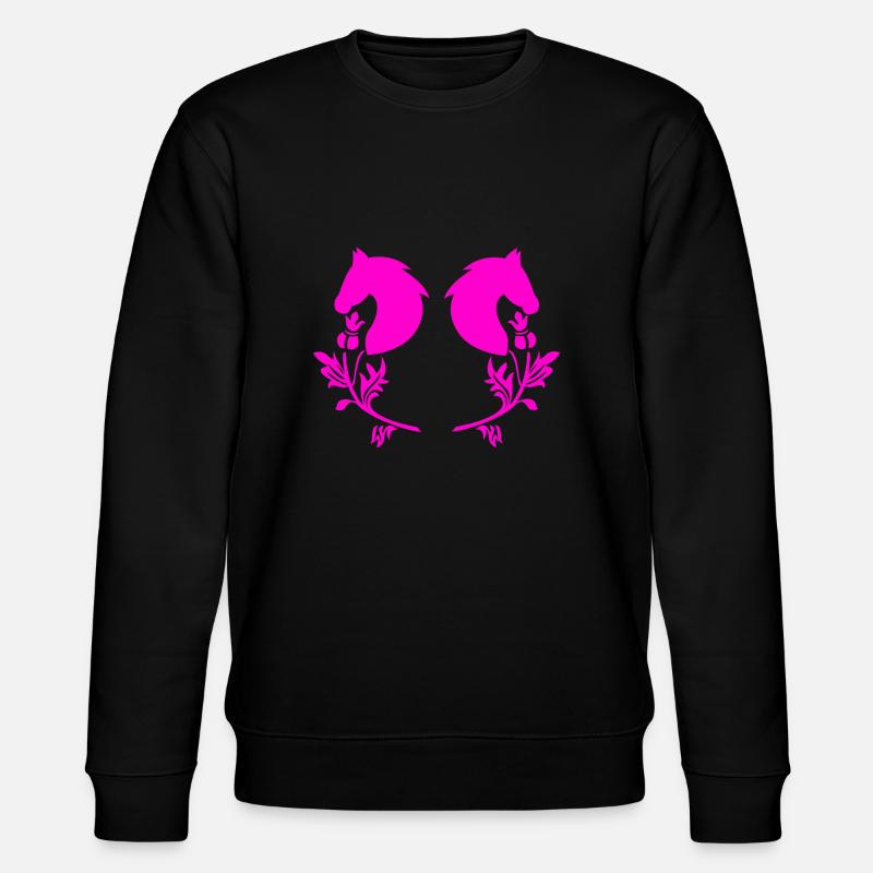 Cheval - Sweat bio CHANGER Stanley/Stella Unisexe - noir