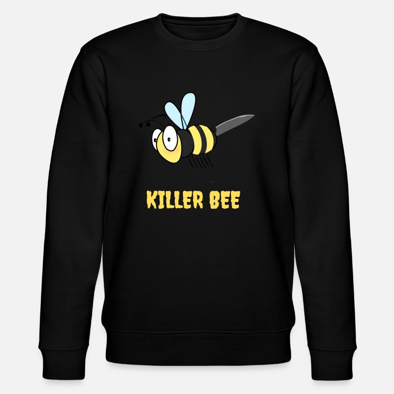 KILLER BEE - Stanley/Stella Unisex Bio-Sweatshirt CHANGER - Schwarz