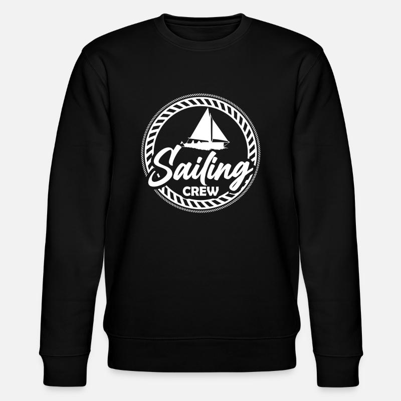 Sailing Crew - Stanley/Stella Unisex Bio-Sweatshirt CHANGER  - Schwarz