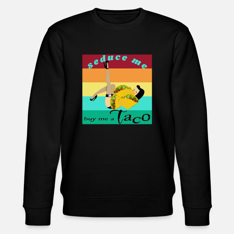 Taco - Stanley/Stella Unisex Bio-Sweatshirt CHANGER  - Schwarz