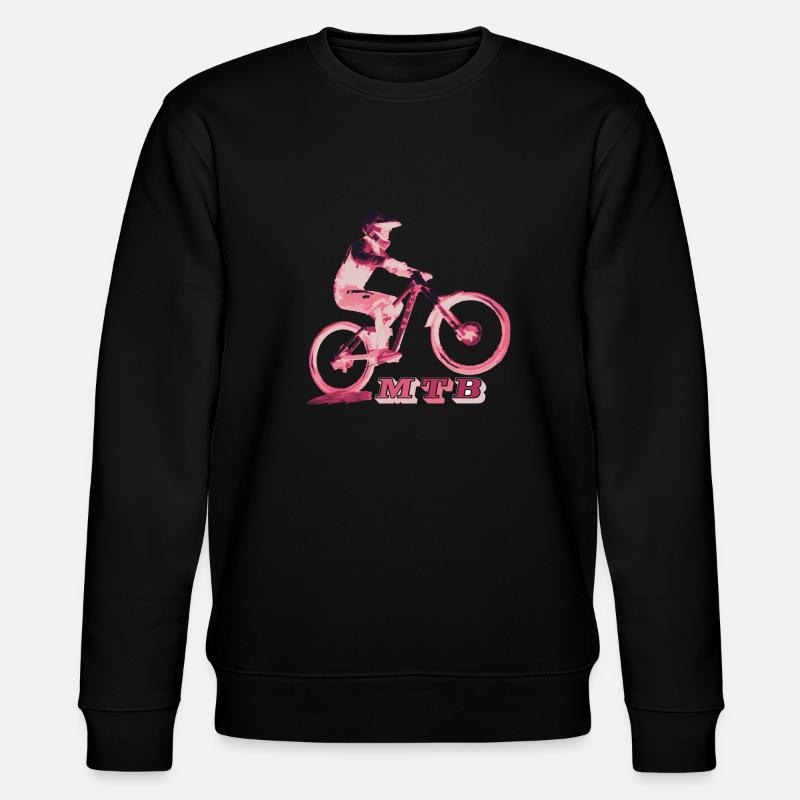vtt mtb vélo bmx - Sweat bio CHANGER Stanley/Stella Unisexe - noir