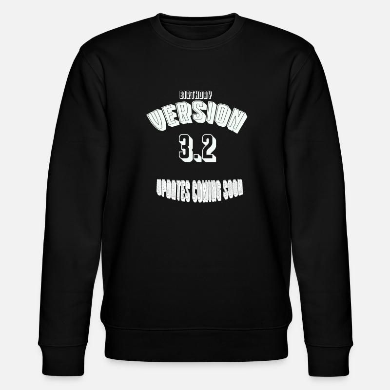 Birthday32 - Stanley/Stella Unisex Bio-Sweatshirt CHANGER  - Schwarz