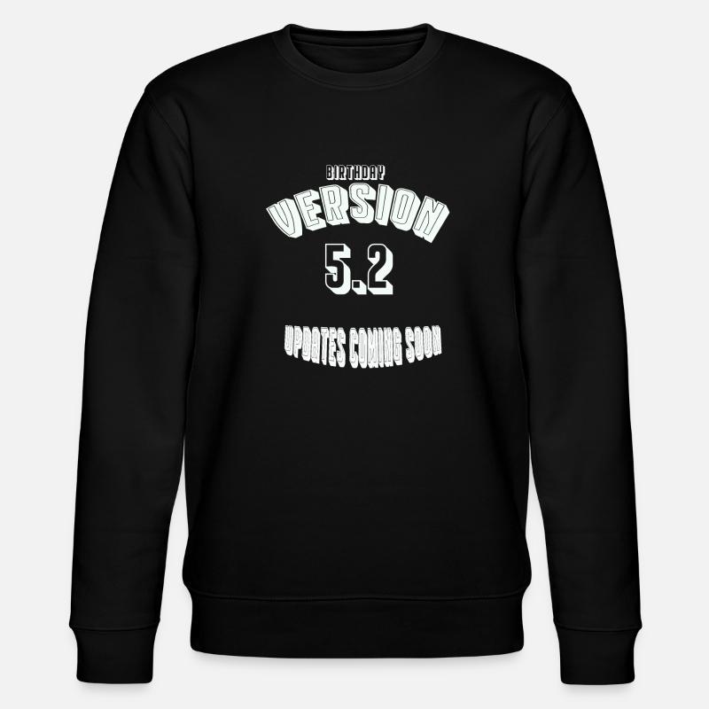 Birthday52 - Stanley/Stella Unisex Bio-Sweatshirt CHANGER  - Schwarz