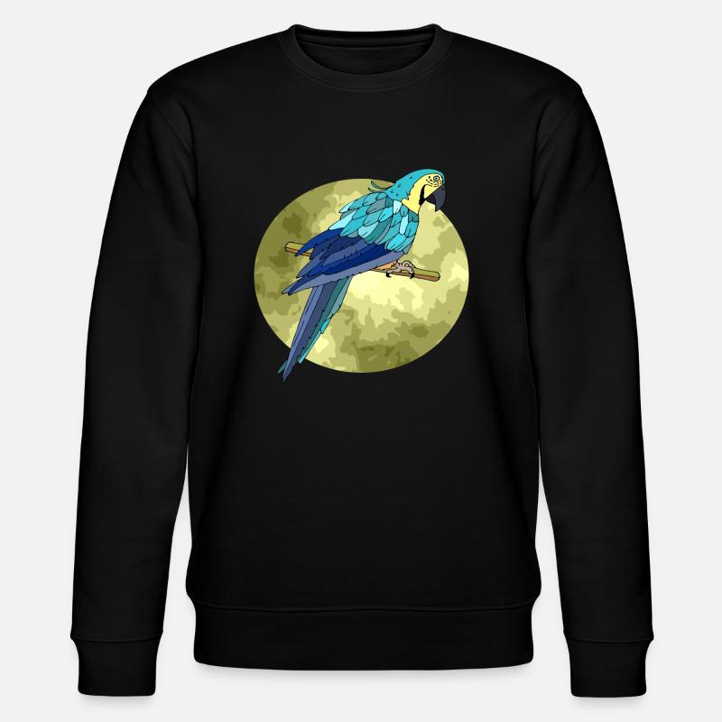 Vogel - Stanley/Stella Unisex Bio-Sweatshirt CHANGER  - Schwarz