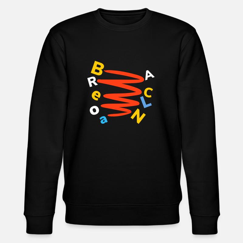 Barcelone - Sweat bio CHANGER Stanley/Stella Unisexe - noir