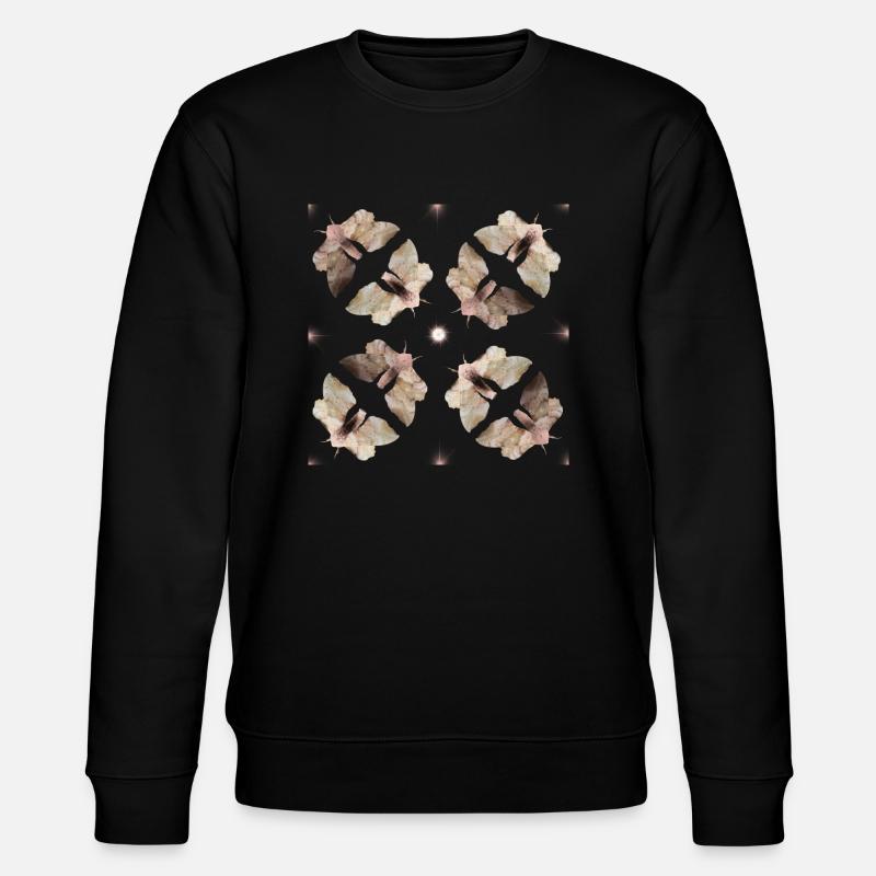 papillons ByRino - Sweat bio CHANGER Stanley/Stella Unisexe - noir