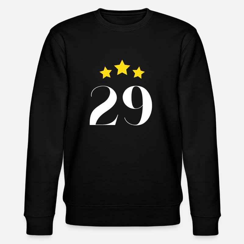29e anniversaire étoilé - Sweat bio CHANGER Stanley/Stella Unisexe - noir