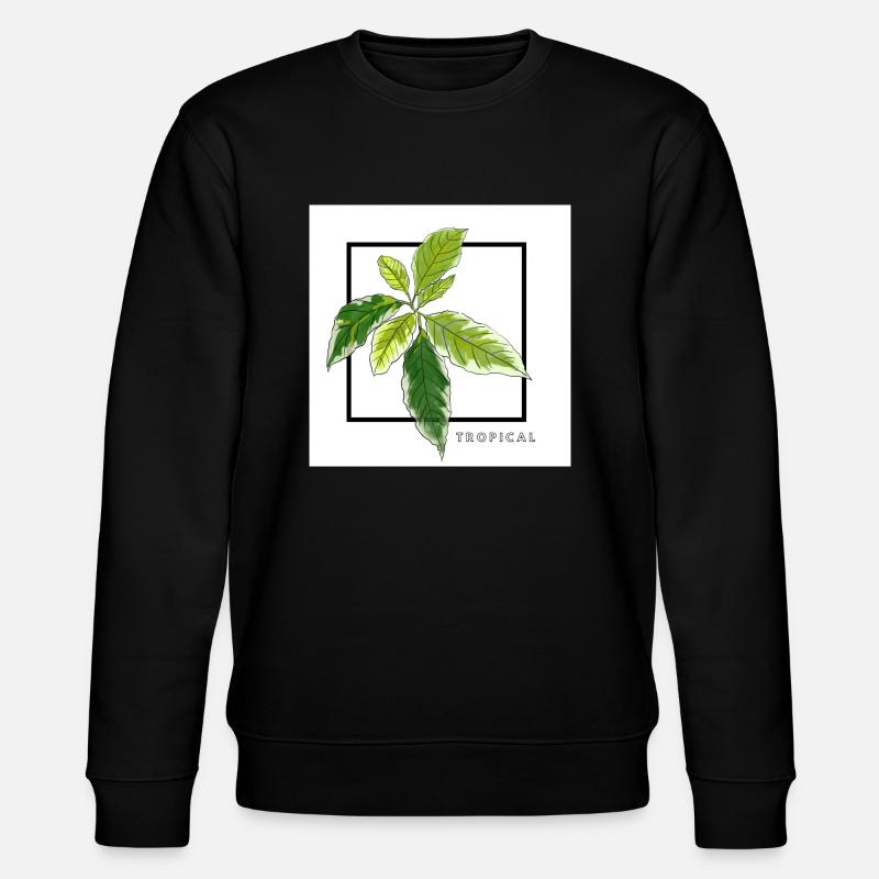 TROPICAL - Sweat bio CHANGER Stanley/Stella Unisexe - noir