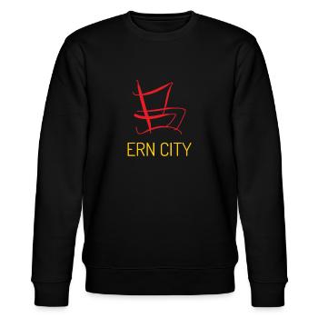 T-shirt bébé Bern City Toddler - Sweat bio CHANGER Stanley/Stella Unisexe - noir - Devant - Nik (191cm) & Marisol (170cm)