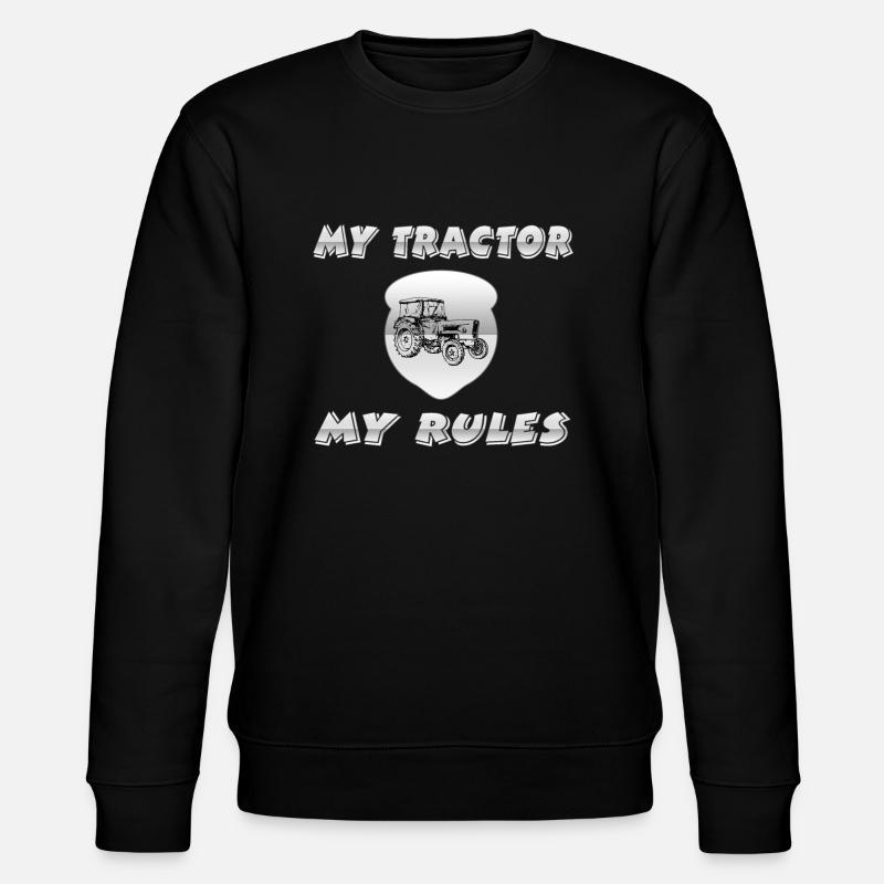 Traktor - Stanley/Stella Unisex Bio-Sweatshirt CHANGER  - Schwarz
