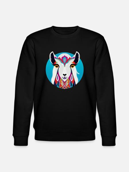 Lama - Stanley/Stella Unisex Bio-Sweatshirt CHANGER - Schwarz