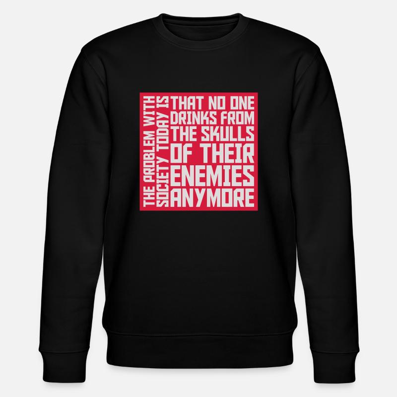 boissons de crânes ennemis - Sweat bio CHANGER Stanley/Stella Unisexe - noir