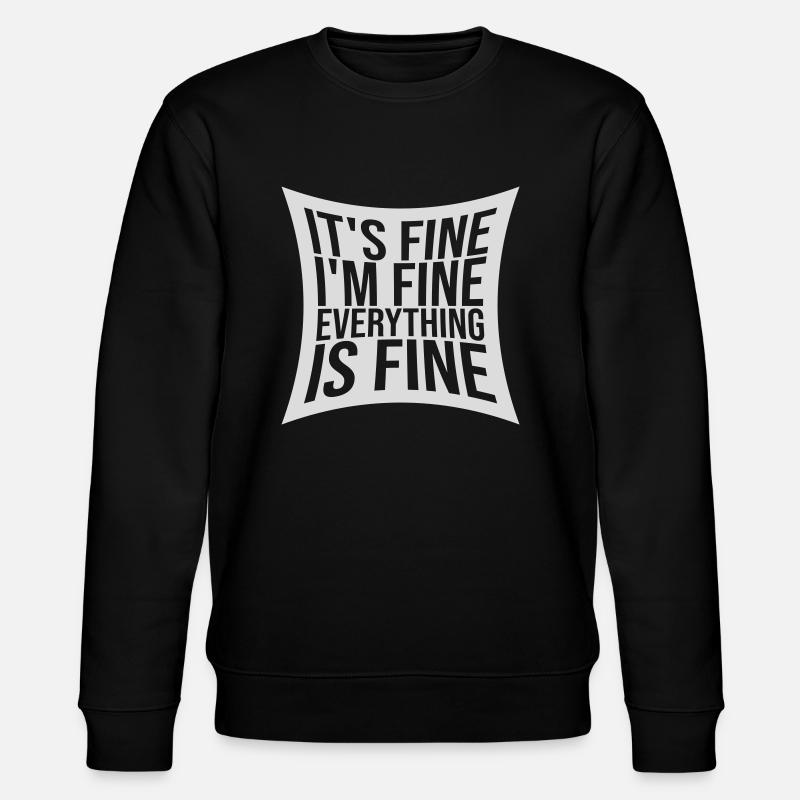 Tout va bien devis - Sweat bio CHANGER Stanley/Stella Unisexe - noir