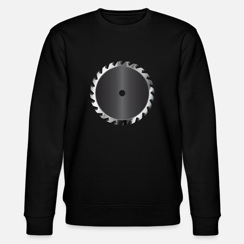 Lame de scie Buss - Sweat bio CHANGER Stanley/Stella Unisexe - noir