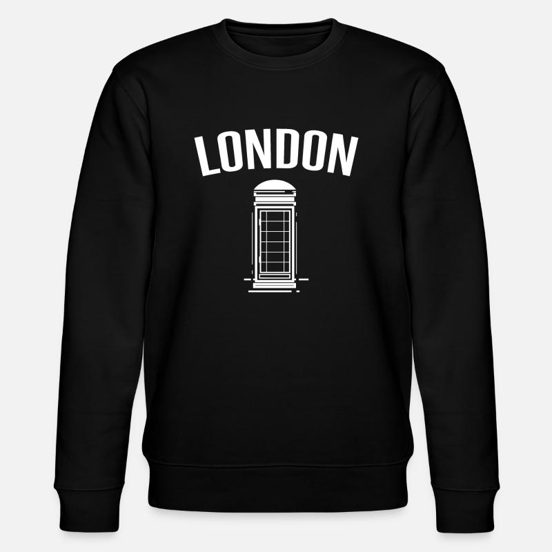 Londres Téléphone - Sweat bio CHANGER Stanley/Stella Unisexe - noir
